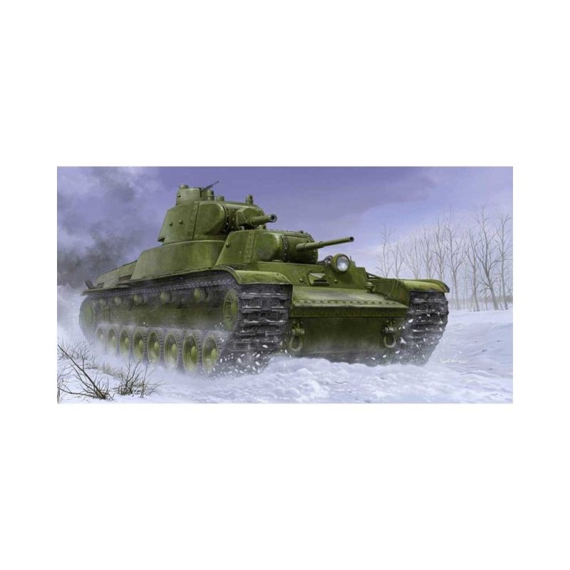 1/35 Soviet T-100 Heavy Tank Trumpeter 09590
