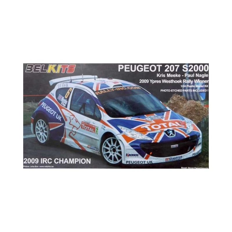 1/24 Peugeot 207 S2000 2009 IRC Champion Bellkits 001