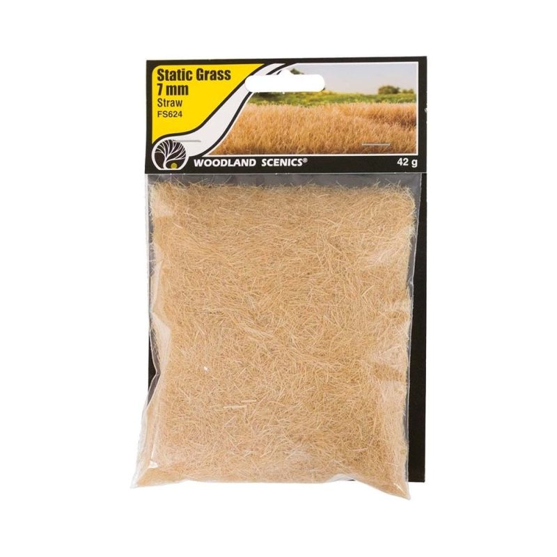 Woodland Scenics Static Grass Straw (7mm) WFS624