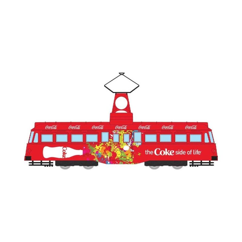 Corgi Coca-Cola Single Decker Tram (1/76) CC44013