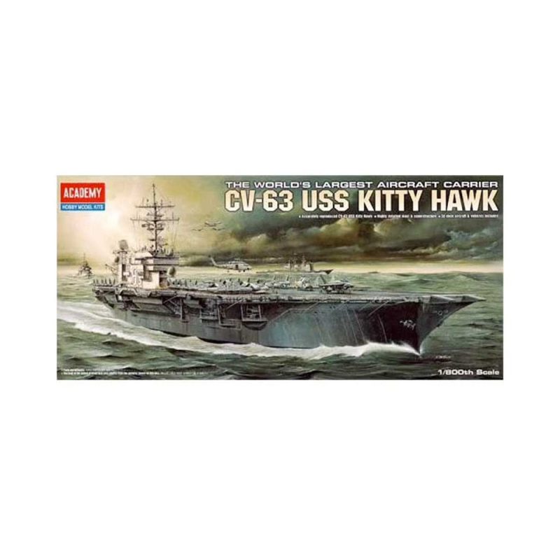 Academy CV-63 USS Kitty Hawk (1/800) 14210