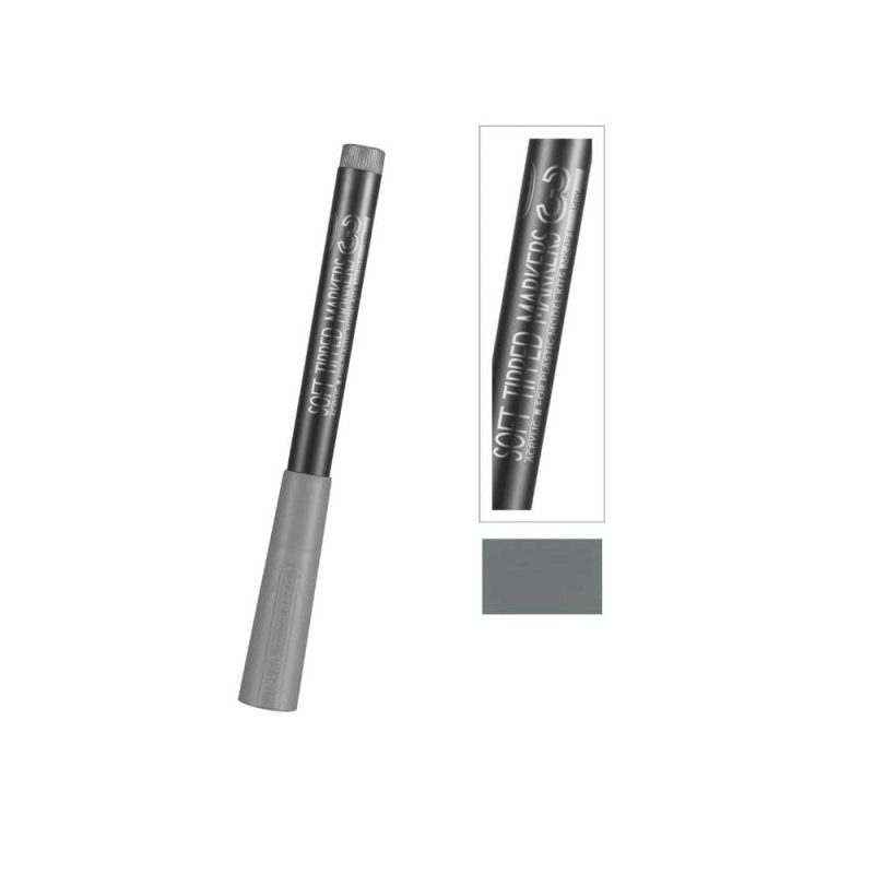 DSPIAE Grey Soft Tipped Marker Pen MK-03
