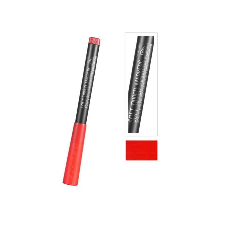 DSPIAE Mecha Red Soft Tipped Marker Pen MK-04
