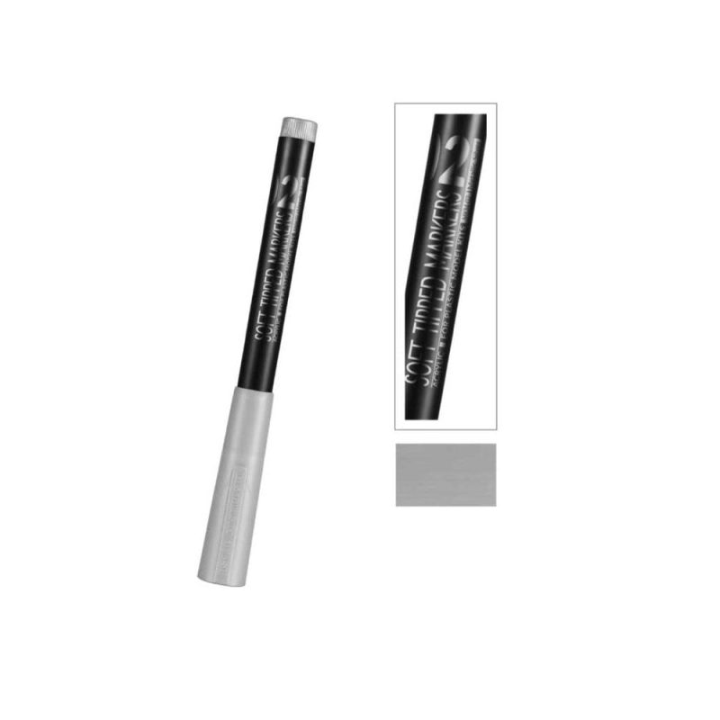 DSPIAE Metallic Silver Soft Tipped Marker Pen MKM-02