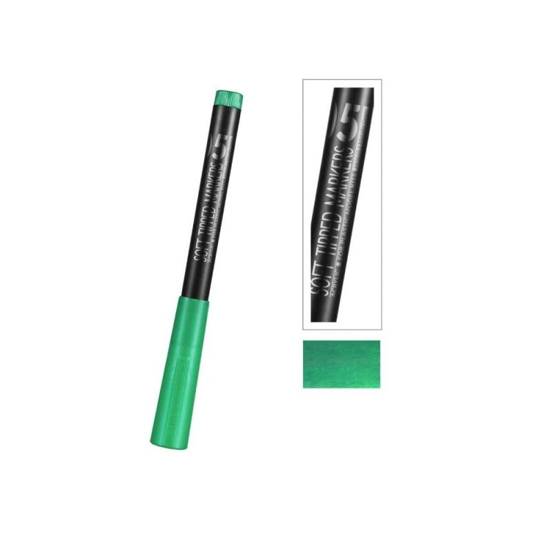 DSPIAE Metallic Green Soft Tipped Marker Pen MKM-05