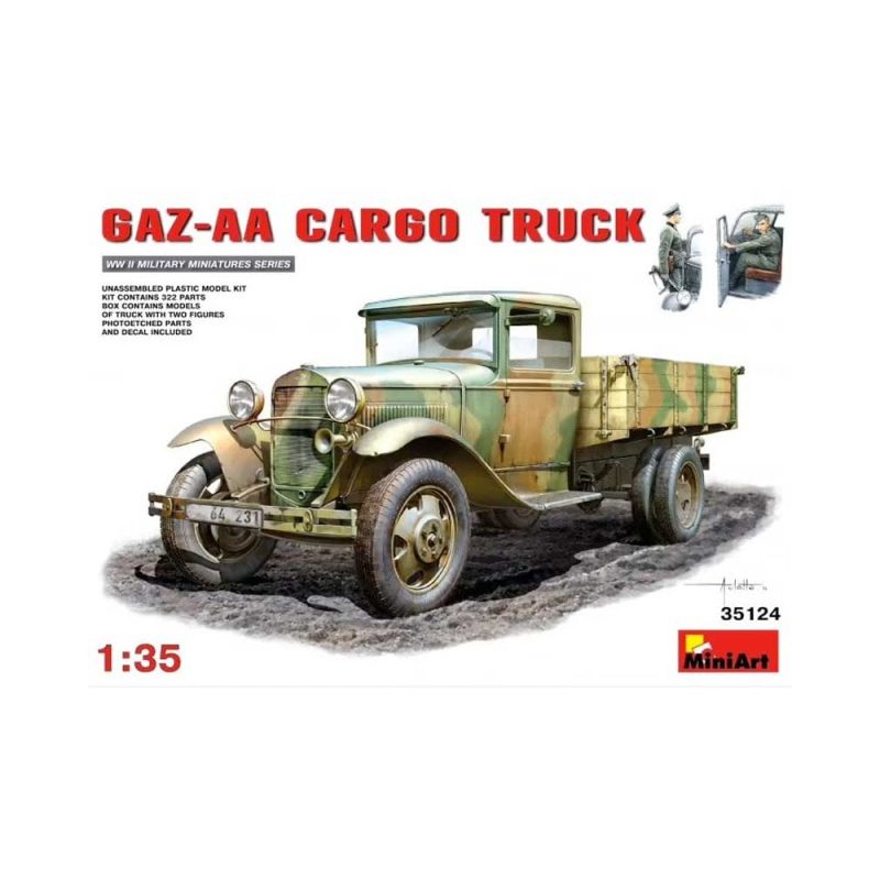 Miniart GAZ-AA Cargo Truck (1/35) 35124