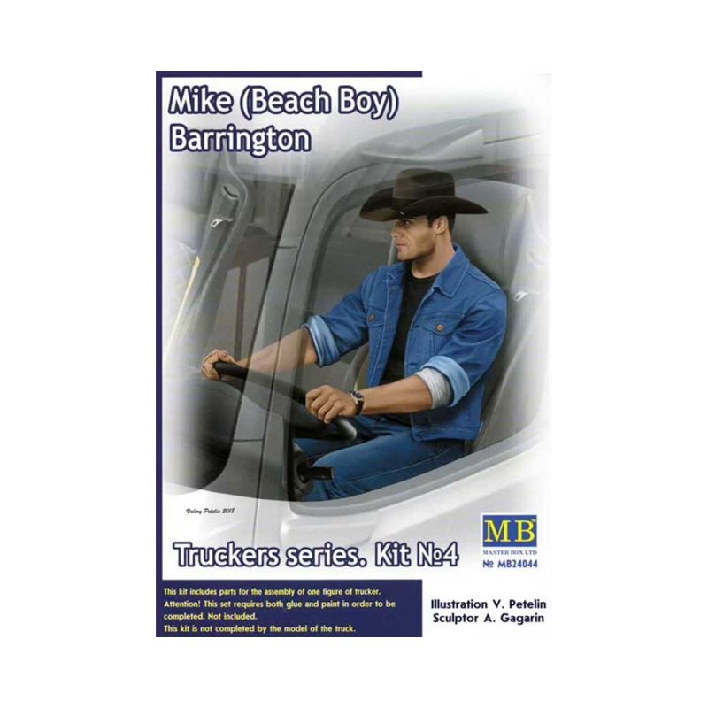 Master Box Truckers Series Mike Barrington (1/24) MB-24044
