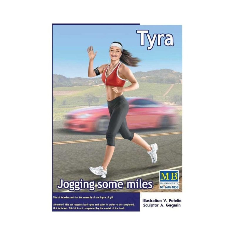 Master Box Jogging some miles. Tyra (1/24) MB-24050