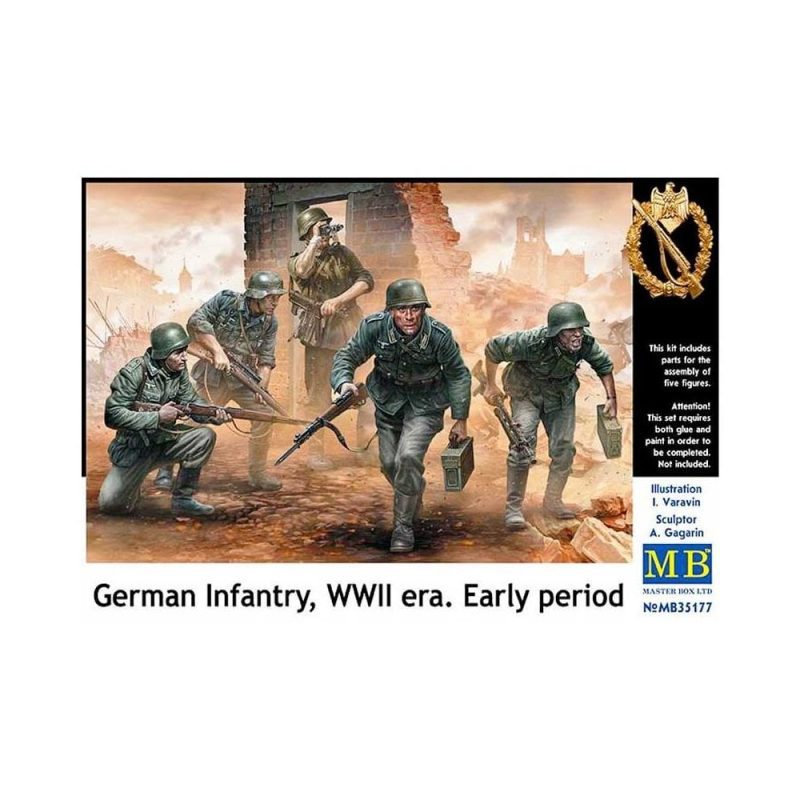 Master Box German Infantry WWII Early Period (1/35) MB-35177