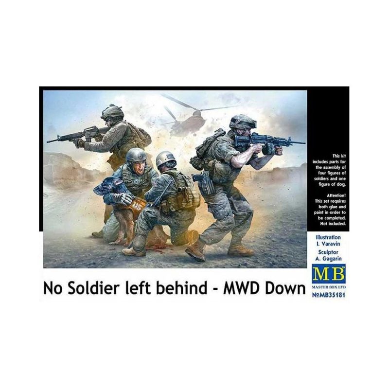 Master Box No Soldier left behind - MWD Down (1/35) MB-35181