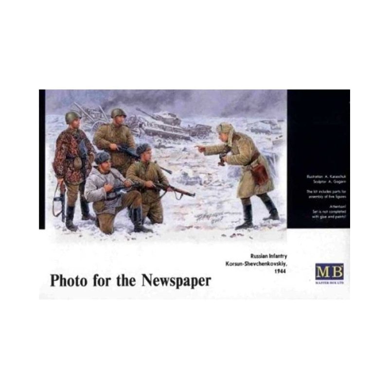 Master Box Russian Infantry Korsun-Shevchen .1944 (1/35) MB-3529