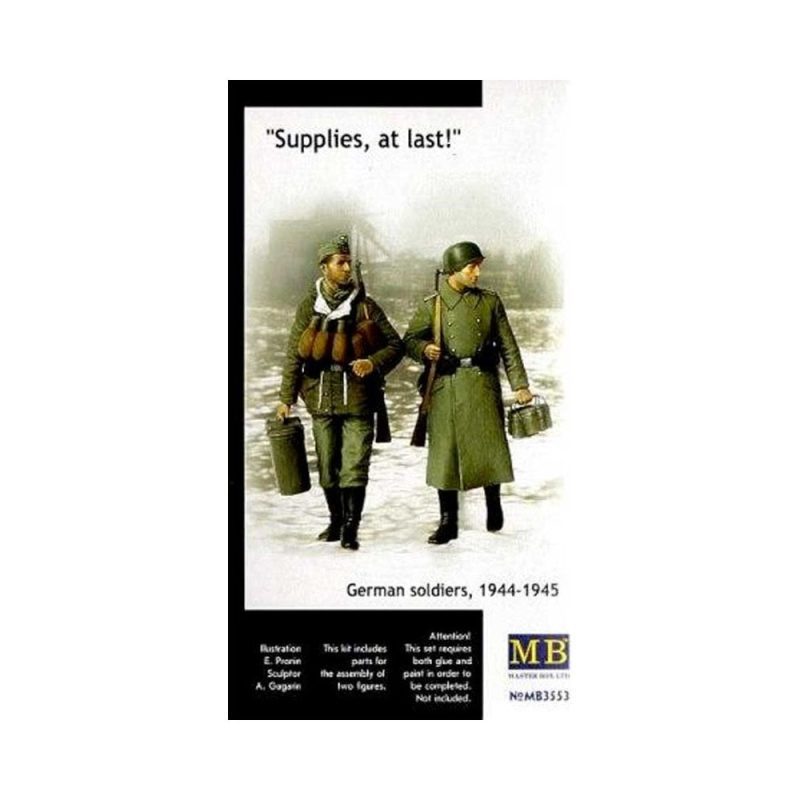 Master Box Supplies at Last! German Soldiers 1944-45 (1/35) MB-3553