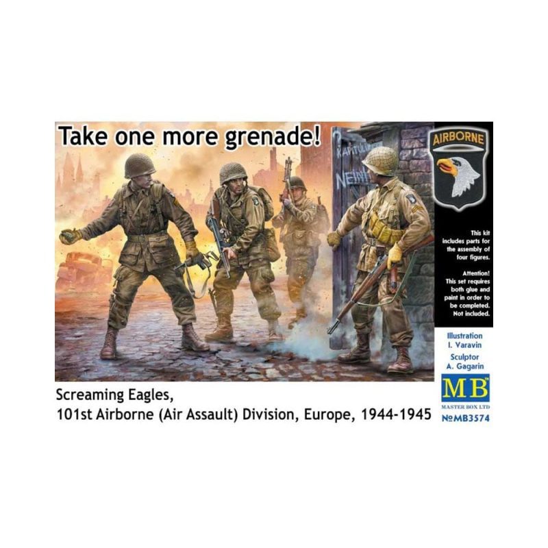 Master Box Screaming Eagles, 101st Airborne 1944-45 (1/35) MB-3574