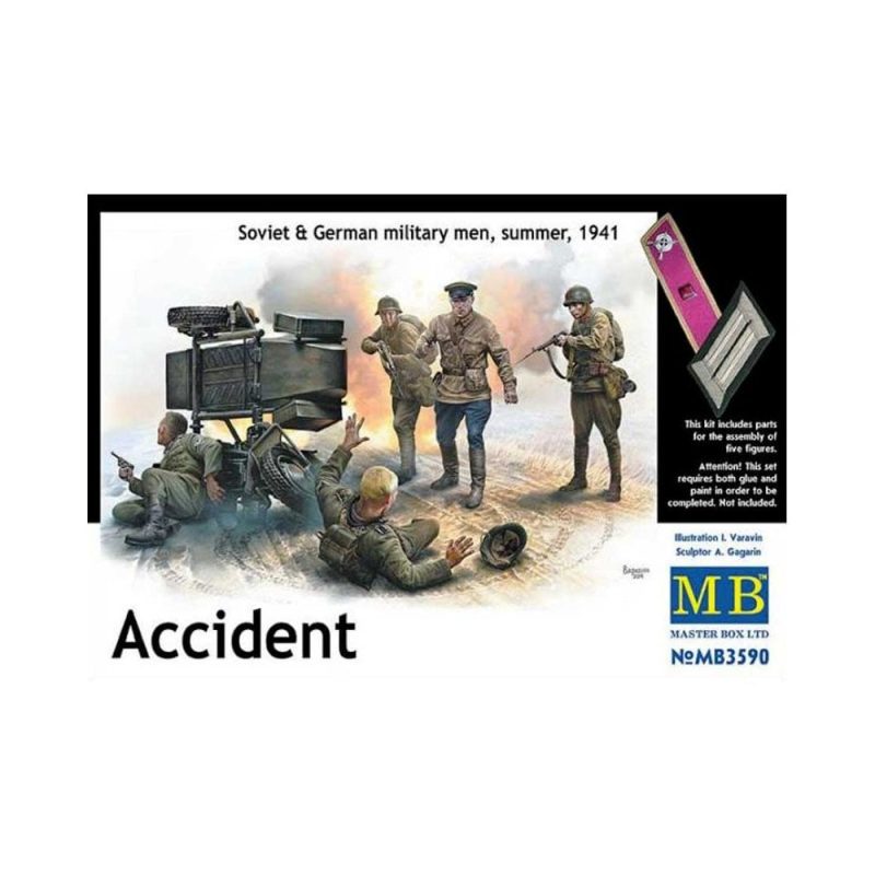 Master Box Accident, Soviet & German Summer 1941 (1/35) MB-3590