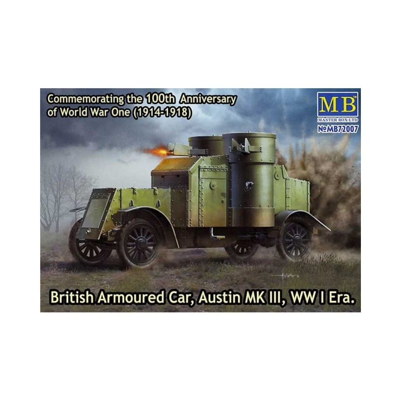 Master Box British Armoured Car Austin Mk.III (1/72) MB-72007