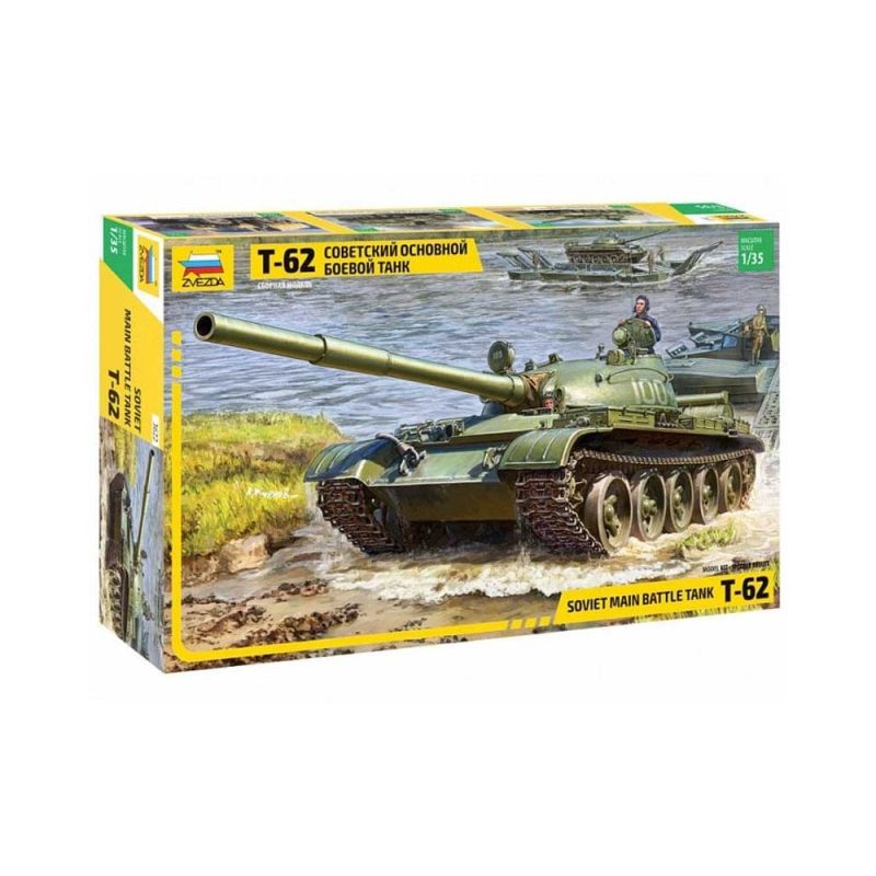 Zvezda Soviet Main Battle Tank (1/35) 3622