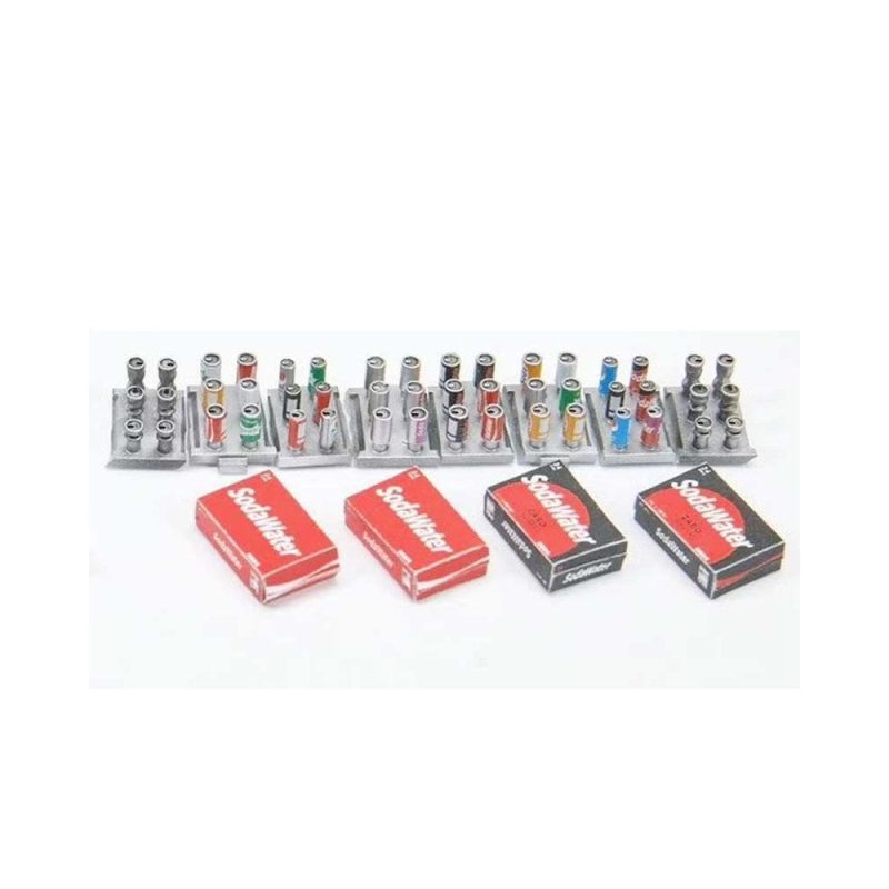 1/35 Soda Cans + Cardboard Boxes 2000s-2020s Liang 0412