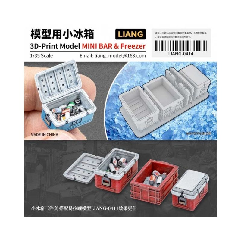 1/35 MINI BAR & Freezer Liang 0414