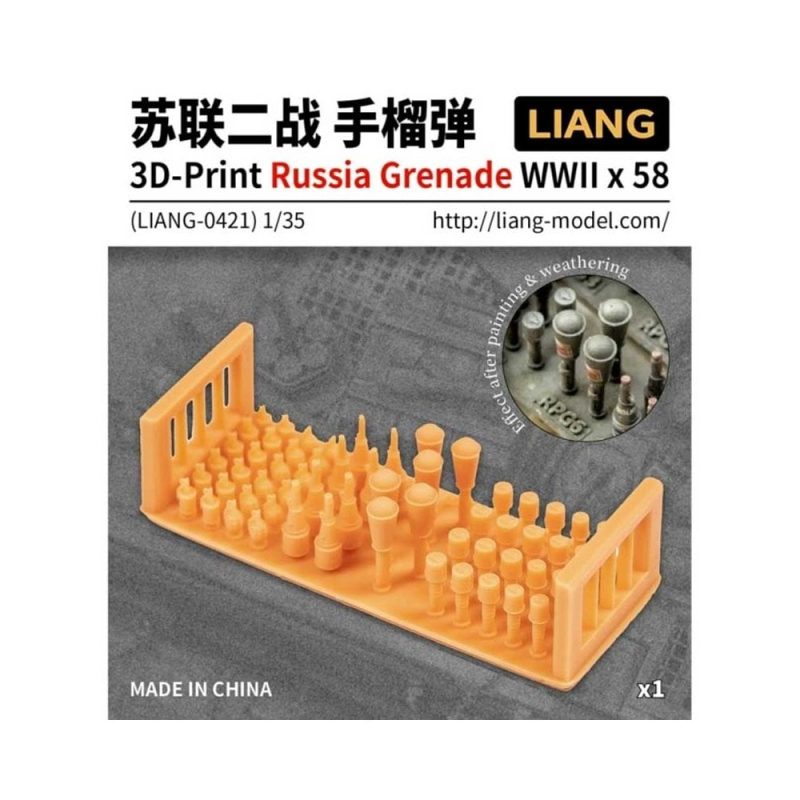 1/35 Russian Grenades WWII Liang 0421