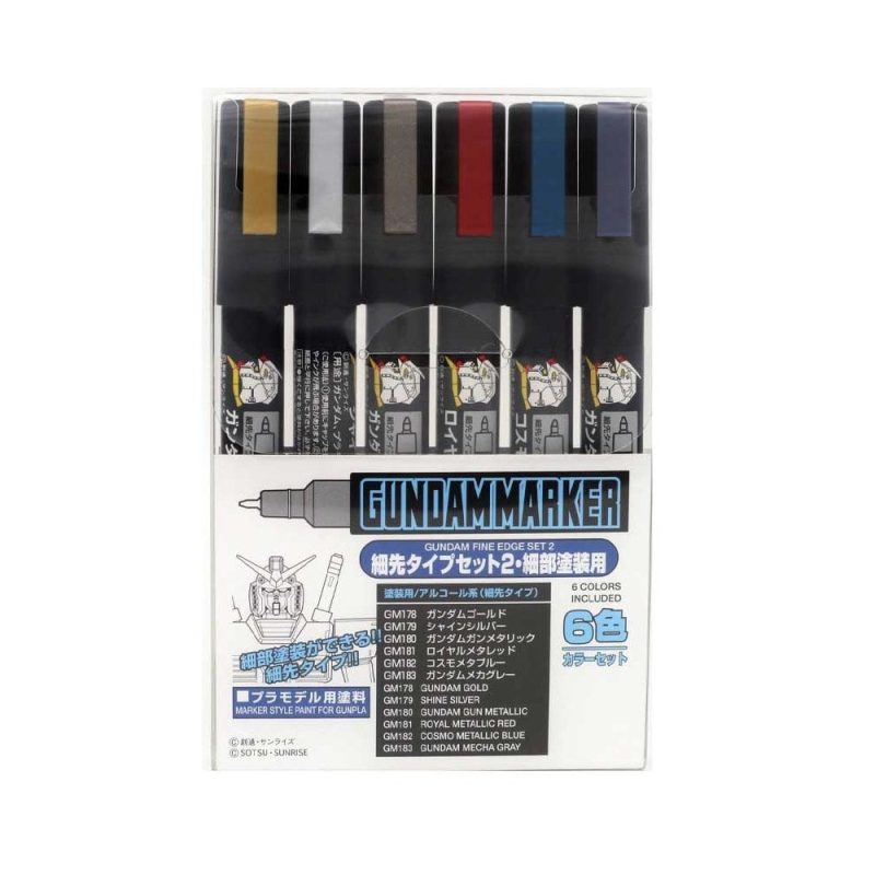 Mr Hobby - Gundam Fine Edge Set 2 GMS-126