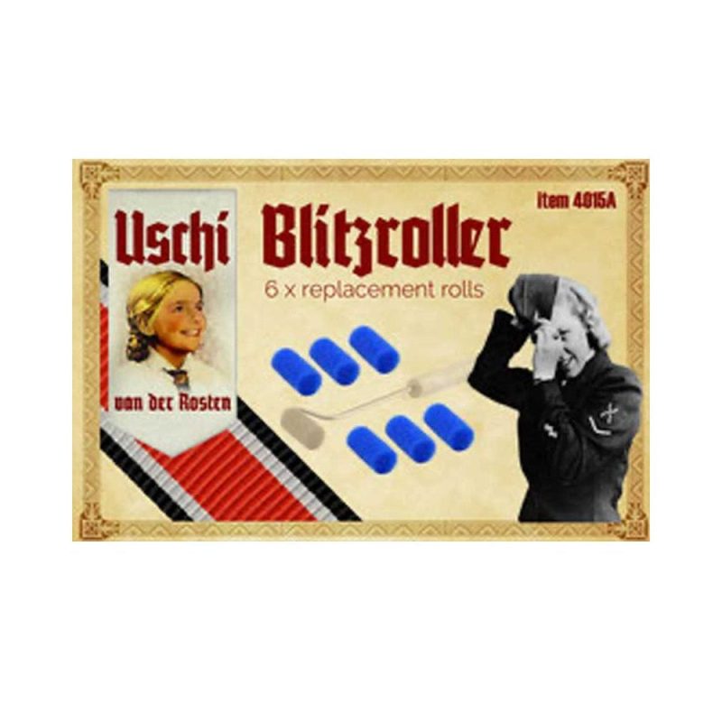 6x Blitzroller Replacement Foam Rollers Uschi van der Rosten 4105A