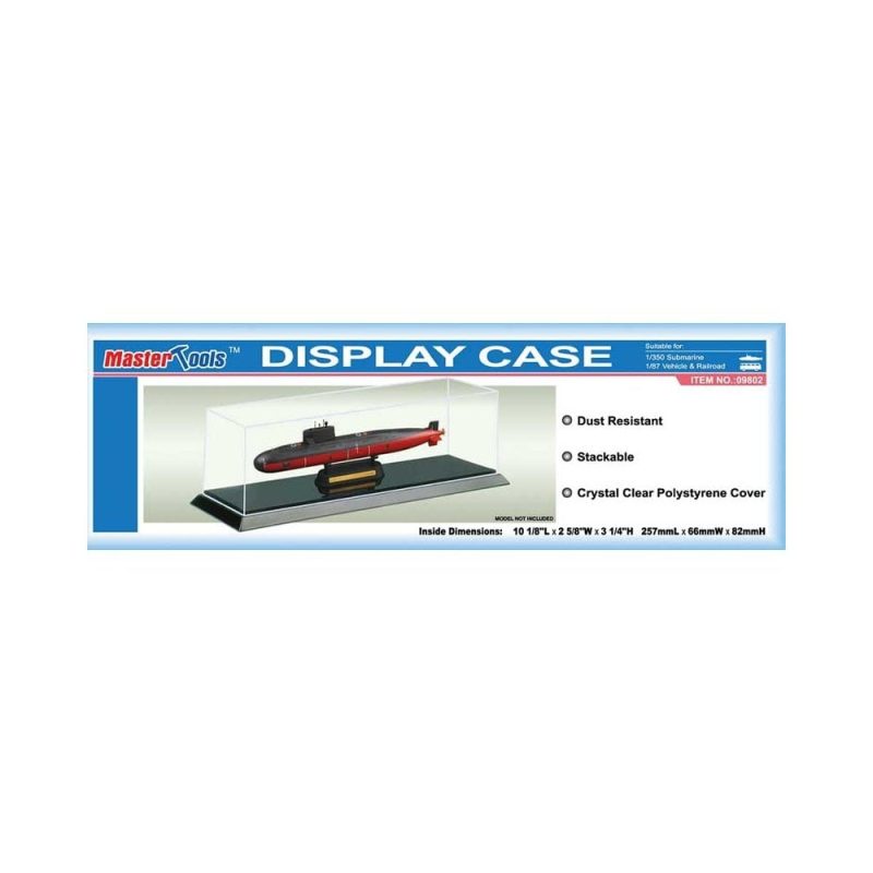 Display Case 257 x 66 x 82mm Trumpeter 09802