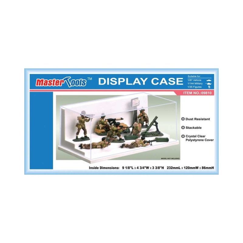 Display Case 232 x 120 x 86mm Trumpeter 09810