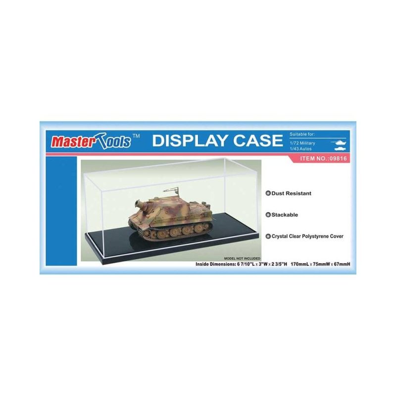 Display Case 170 x 75 x 67mm Trumpeter 09816