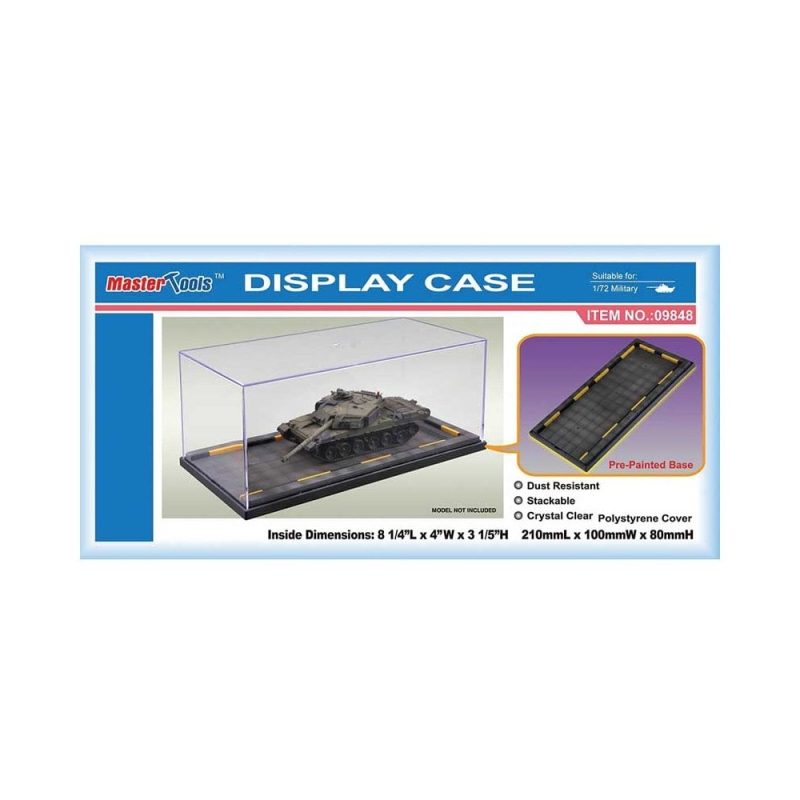 Display Case 210 x 100 x 80mm Trumpeter 09848