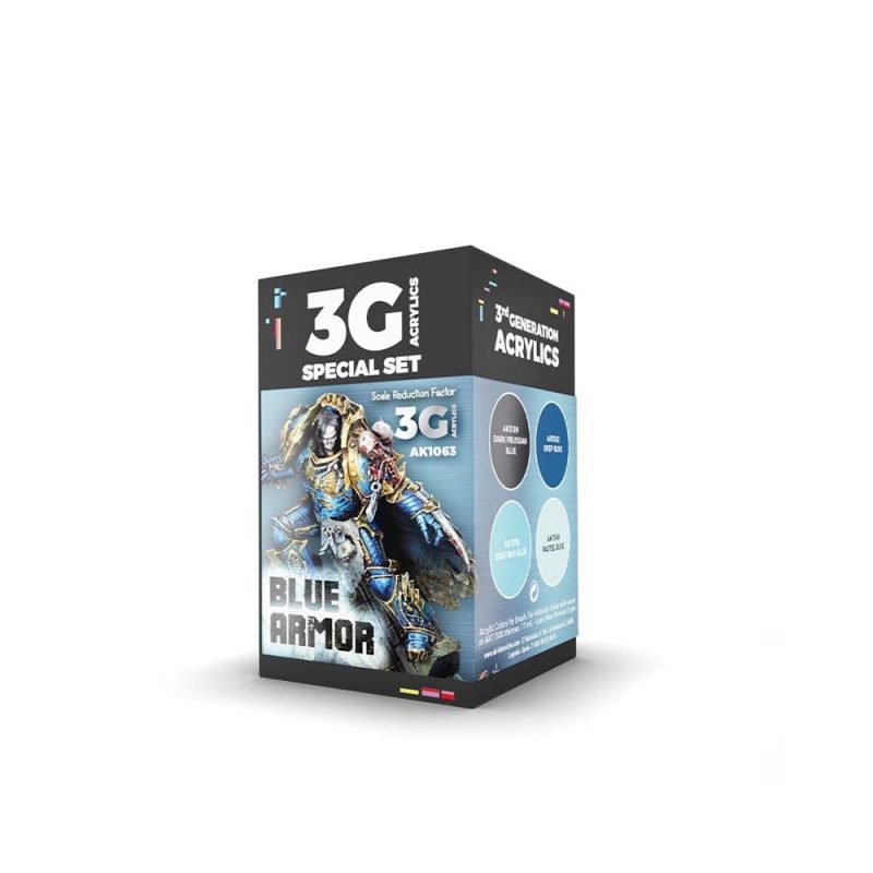 AK Interactive Wargame Set. Blue Armor. AK-1063