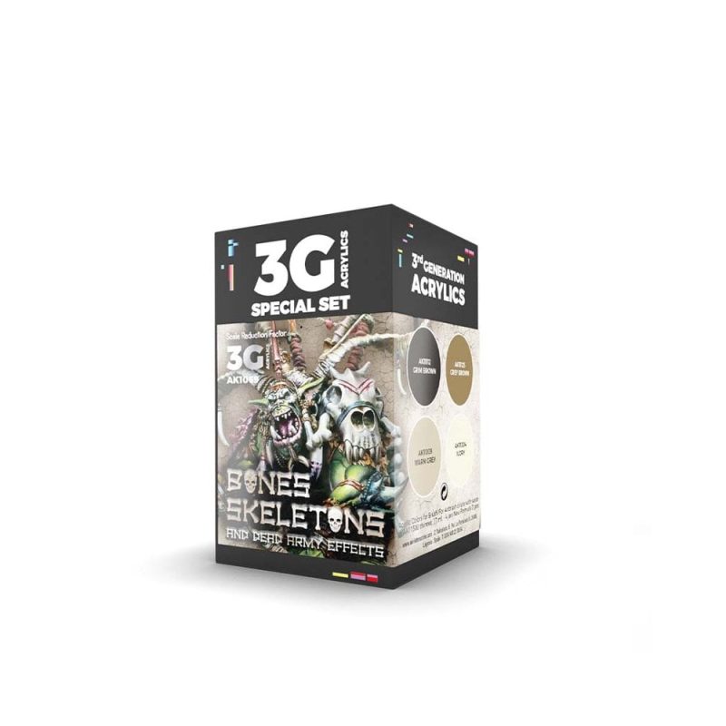 AK Interactive Wargame Color Set. Bones And Skeletons. AK-1069