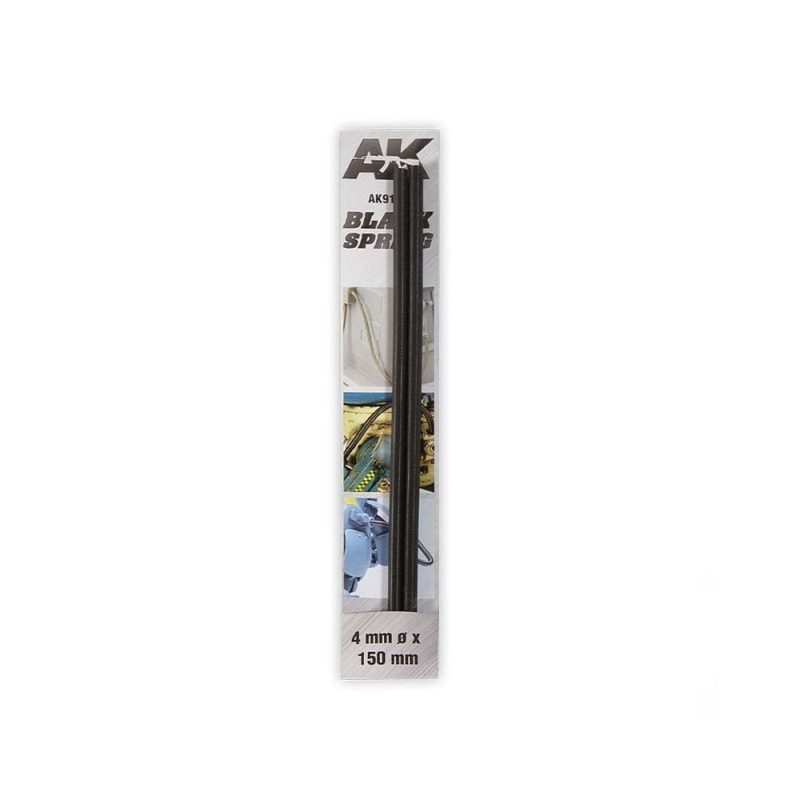 AK Interactive Black Spring 4mm AK-9187