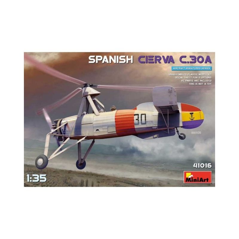 Miniart Spanish Cierva C.30A (1/35) 41016