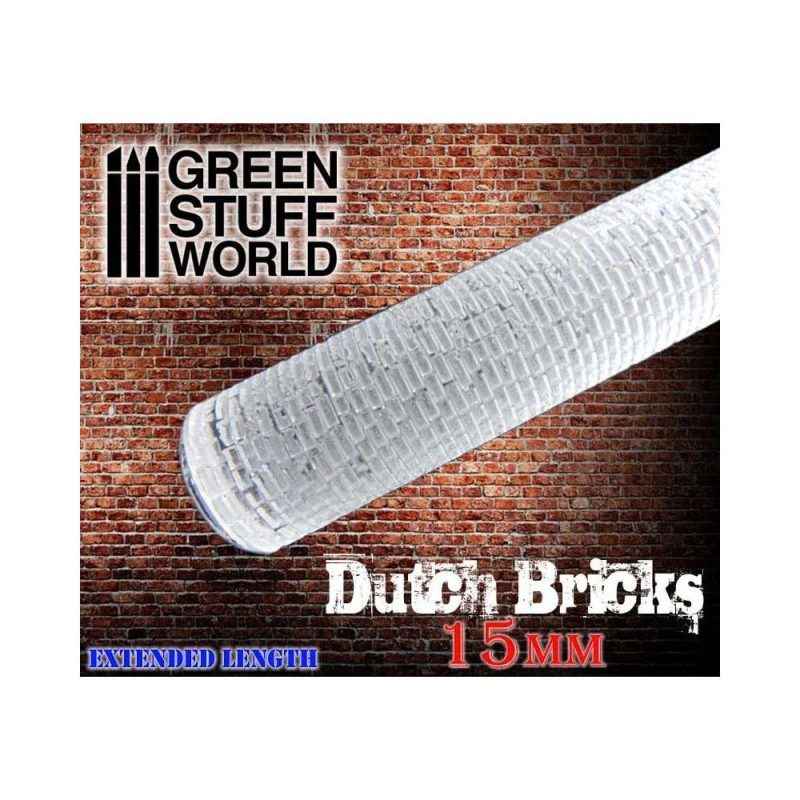 Green Stuff World - Rolling Pin Dutch Bricks (15mm)