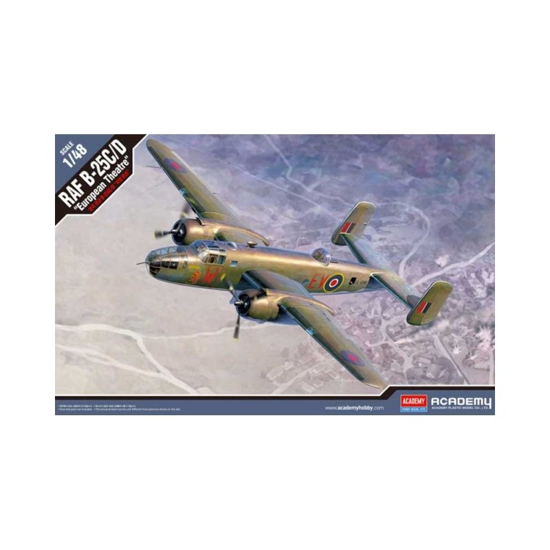 Academy RAF B-25C/D "European Theatre" (1/48) 12339