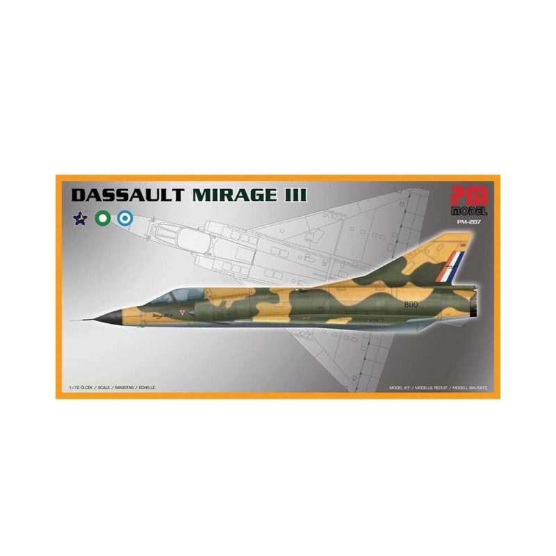 1/72 Dassault Mirage III PM Model 207
