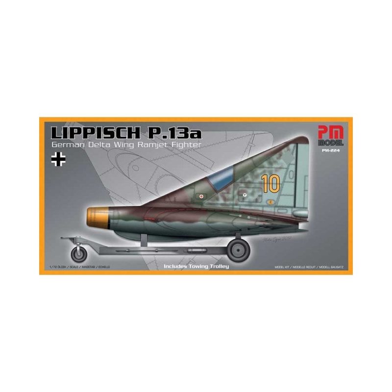 1/72 Lippisch P.13a (includes towing trolley) PM Model 224