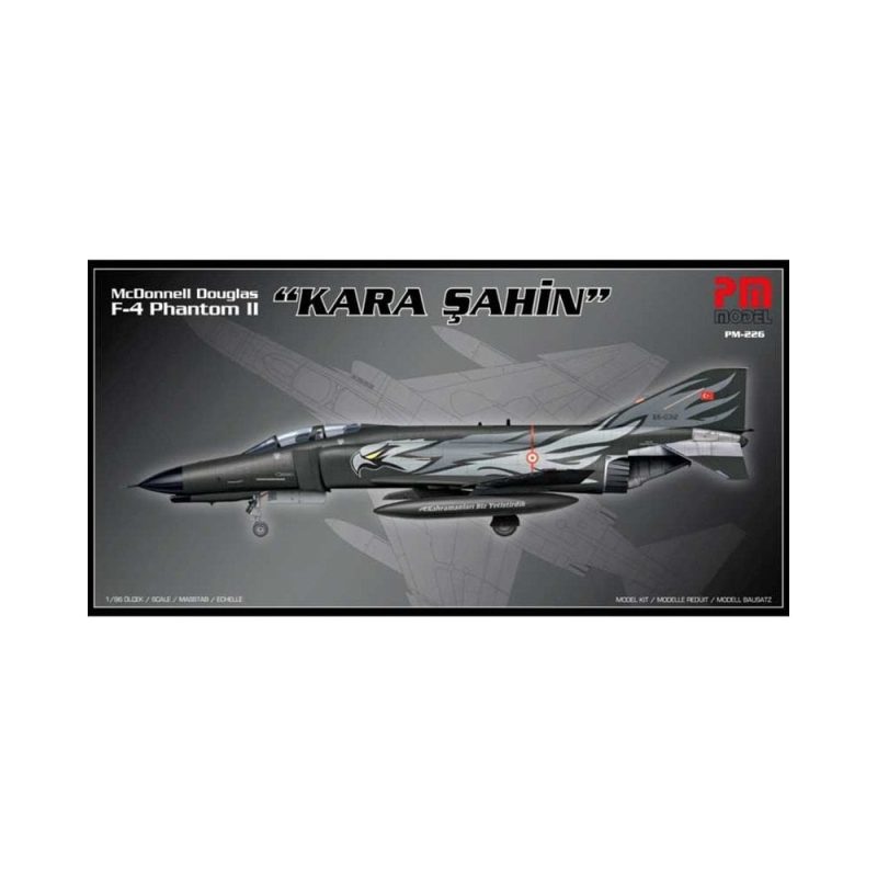 1/96 F-4 Phantom II Kara ≈ûahin (Black Falcon) PM Model 226