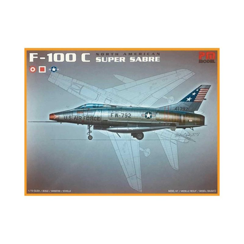 1/72 North American F-100C Super Sabre PM Model 402