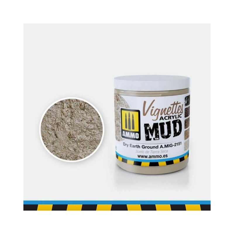 100ml Dry Earth Ground Ammo A.MIG-2151