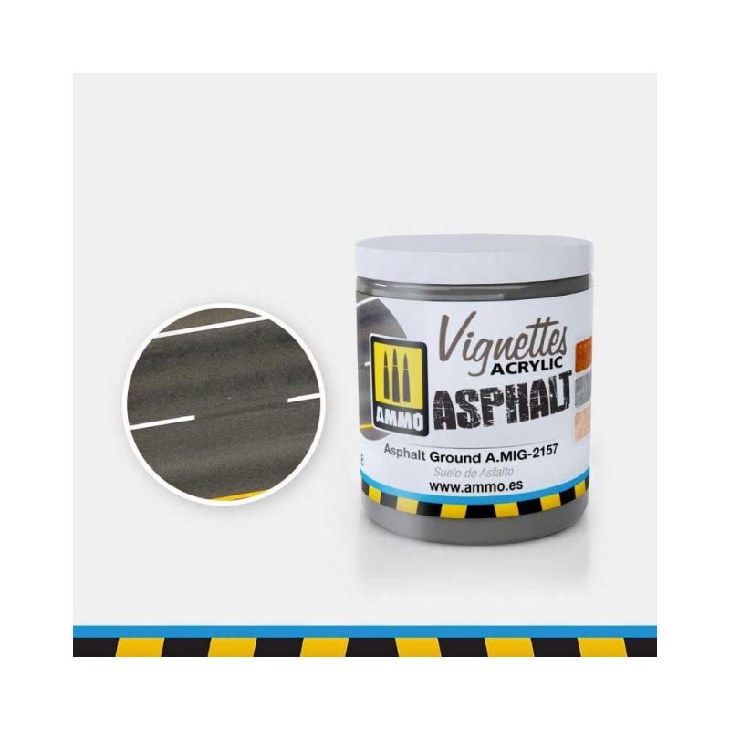 100ml Asphalt Ground Ammo A.MIG-2157