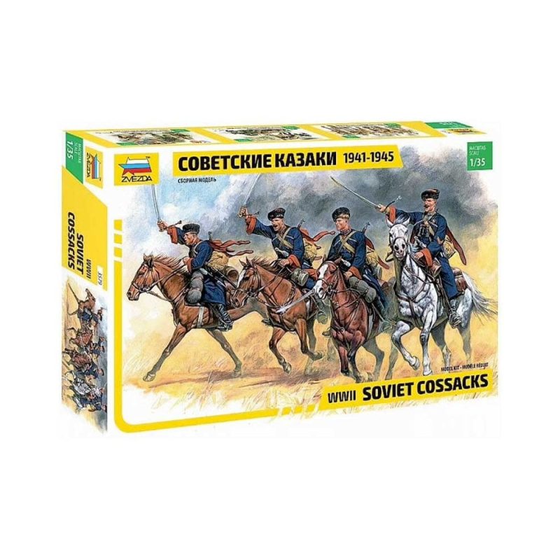 Zvezda WWII Soviet Cossacks (1/35) 3579