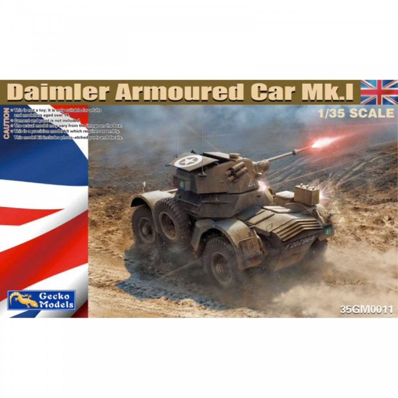 1/35 Daimler Armoured Car Mk. 1 35GM0011 Gecko Models