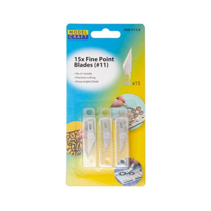 15X Fine Point Blades (#11)