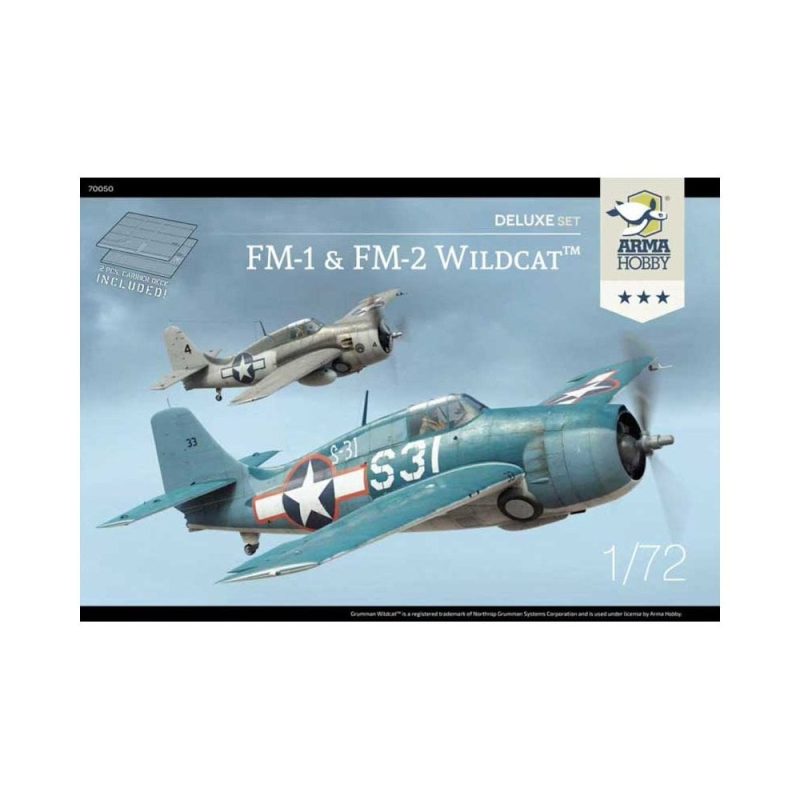 Arma Hobby FM‑1 & FM‑2 Wildcat Deluxe Set (1/72) 70050