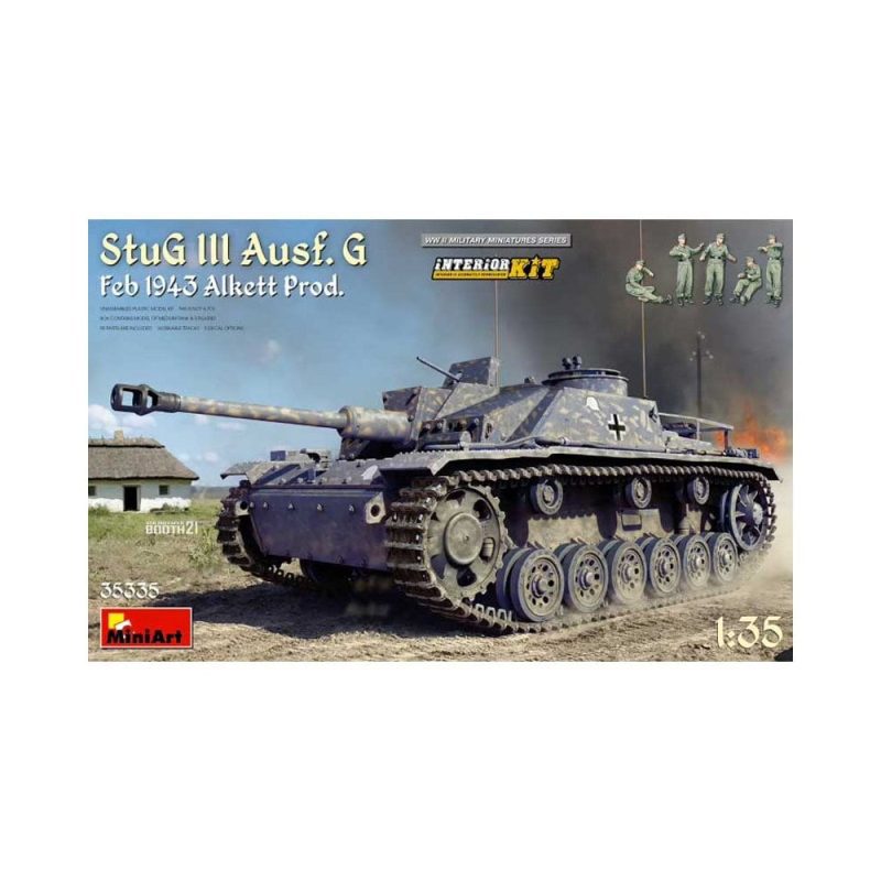 Miniart StuG III Ausf G Feb 1943 Alkett Production Int Kit (1/35) 35335