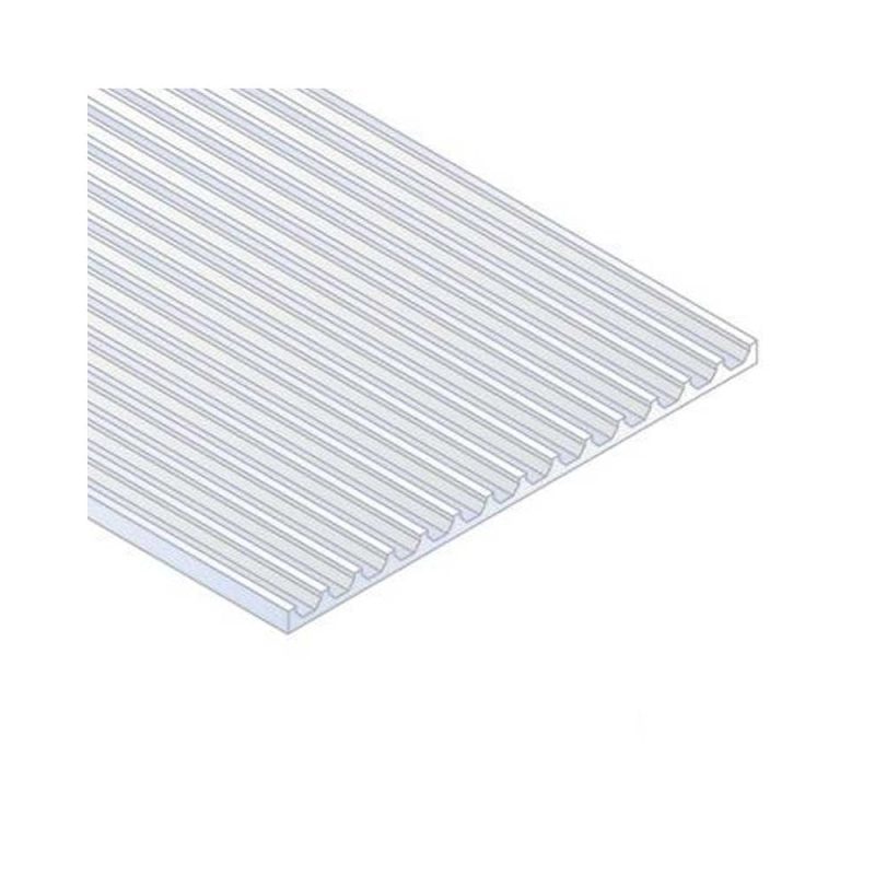 Evergreen Spacing White Board & Batten Sheet (.040" .075") EG4542