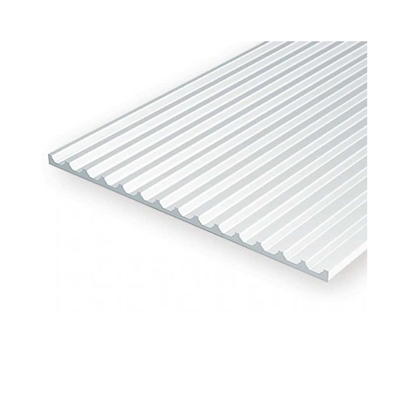 Evergreen Spacing White Board & Batten Sheet (.040" .125") EG4544