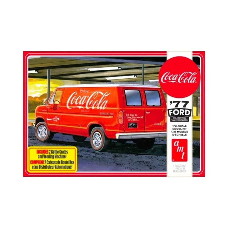 1/25 77 Ford Coca-Cola Delivery Van AMT 1173M