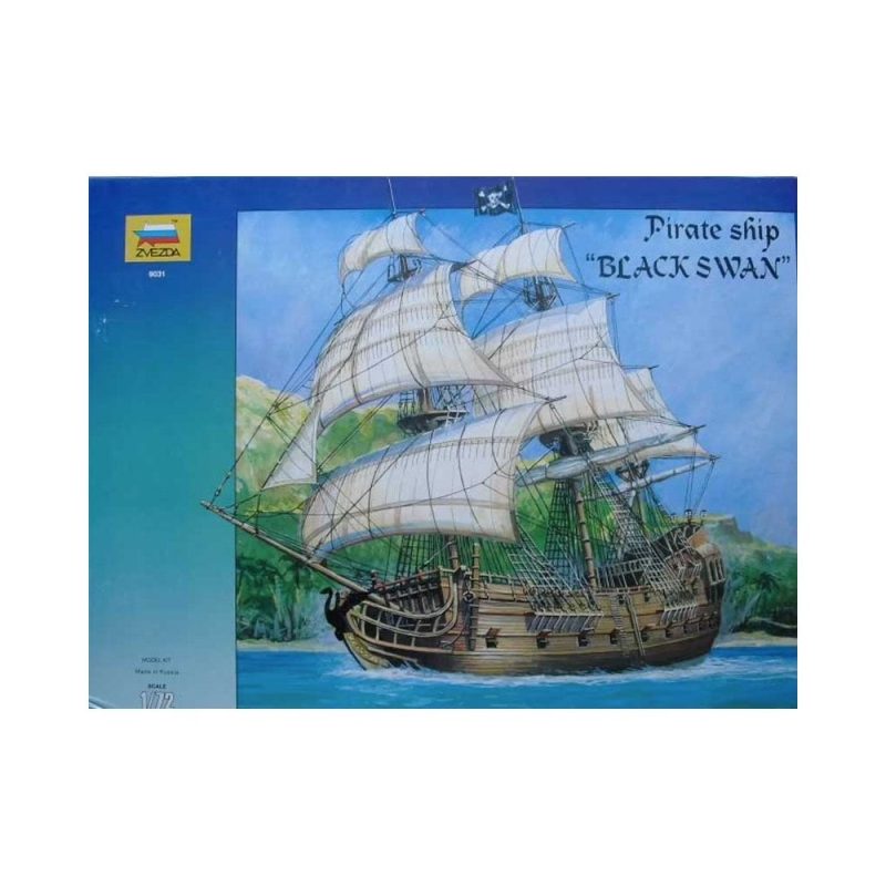 Zvezda Pirate ship Black Swan (1/72) 9031
